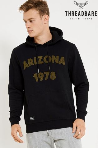 Threadbare Hoody With Embossed Logo